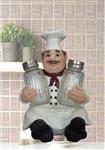 GSD32458 Bon Apetit Chef Salt & Pepper Shaker Set